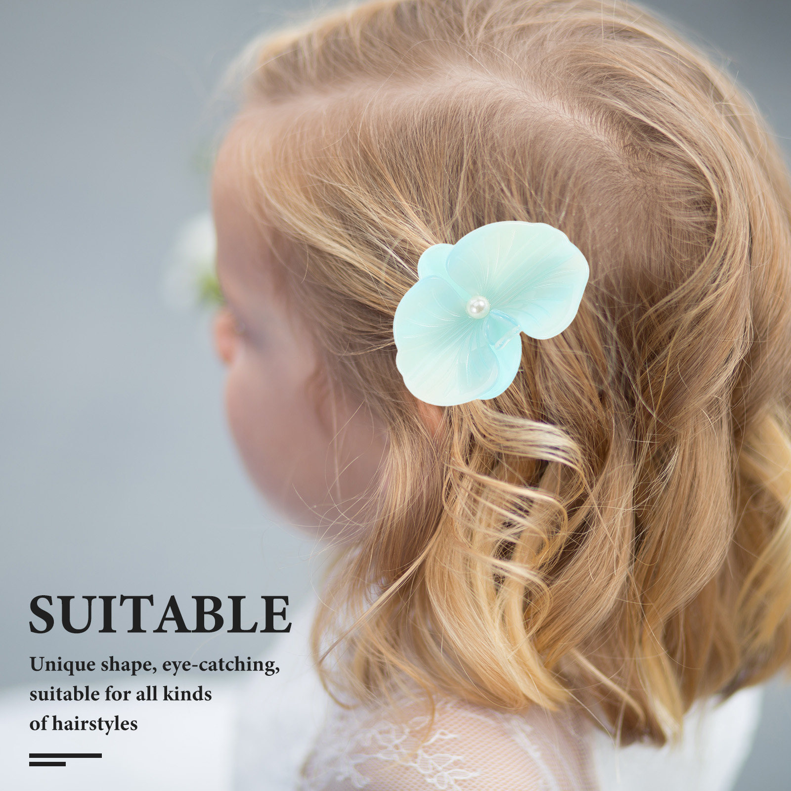Women'S Formal Wear Accessories - Butterfly Orchid Hair Clip Elegant Floral