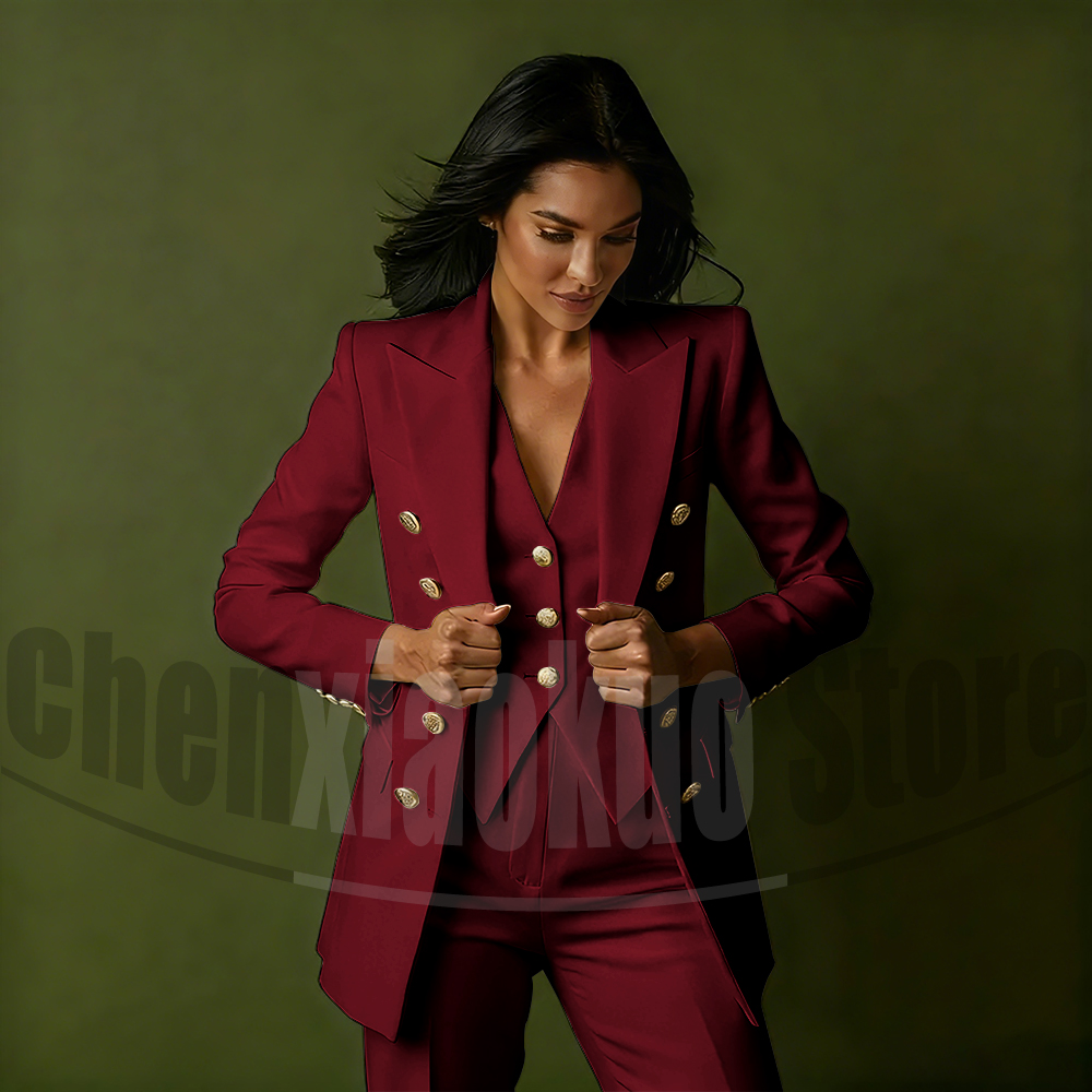 Women's Double Breasted Three  - Women'S Elegant Formal Wear review and price