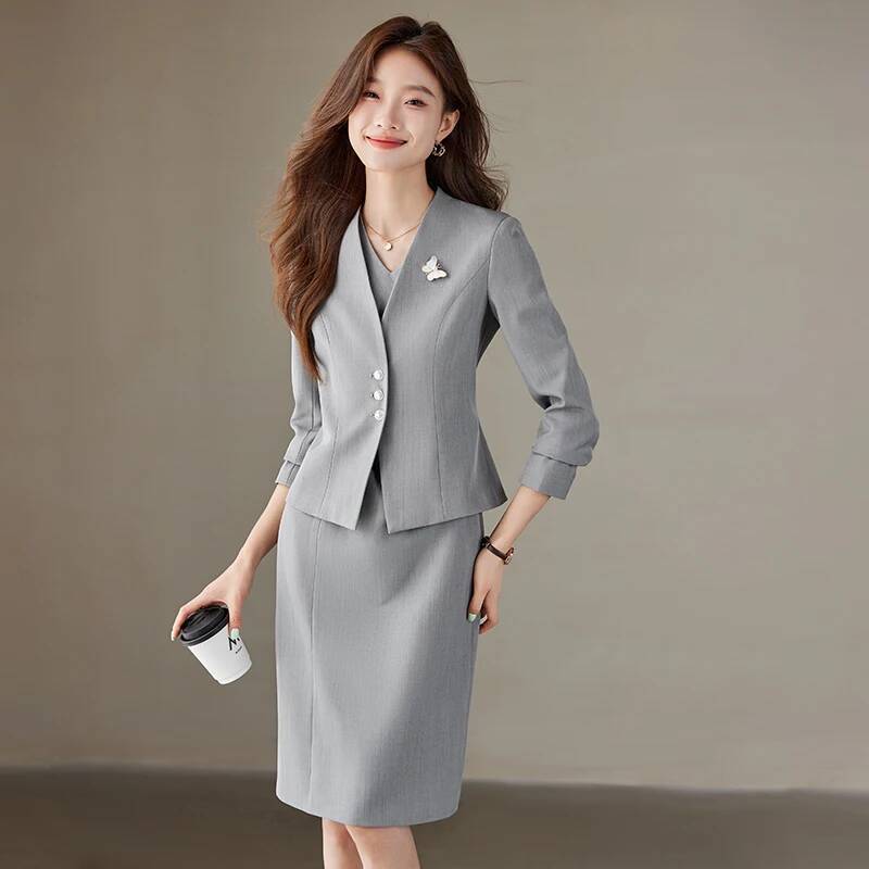 Formal Women Blazers Business  - Women Formal Wear Stitching review and price