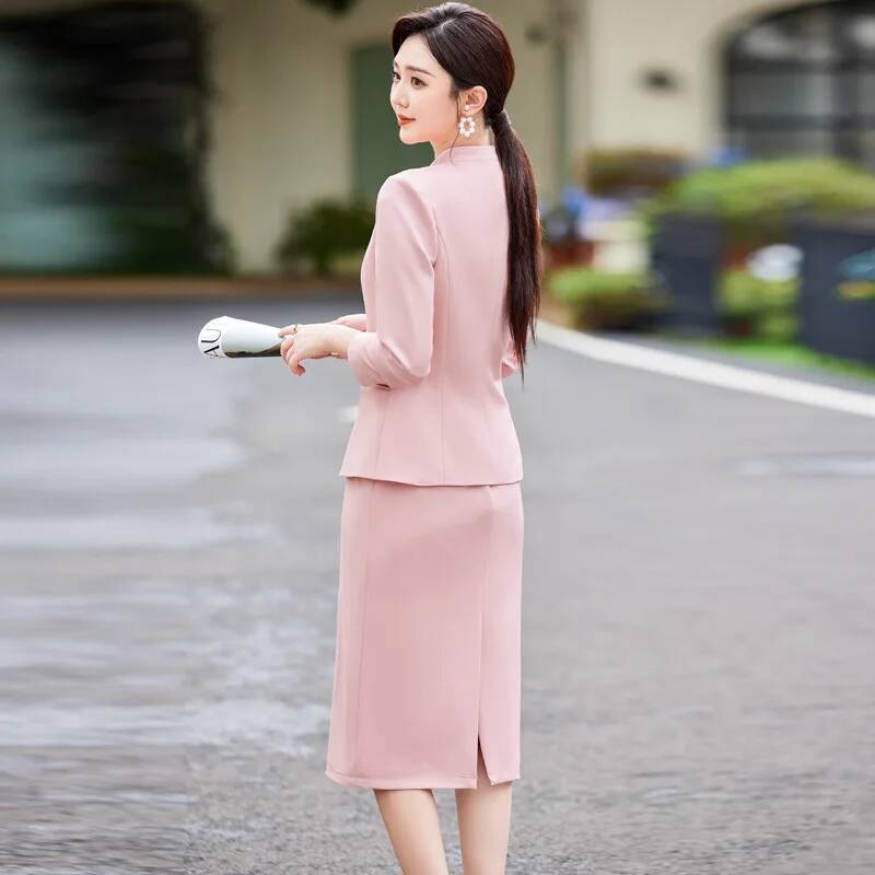 Plus Size Formal Autumn Winter - Women Formal Wear Stitching review and price