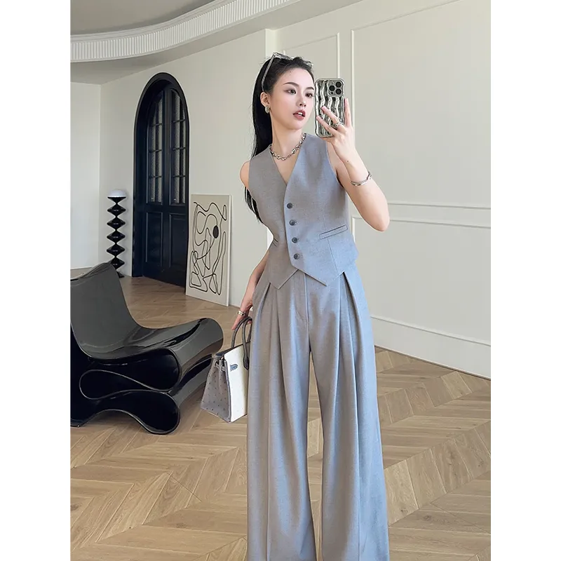 Women's Sleeveless Vest Wide-L - Women'S Formal Wear Suit review and price