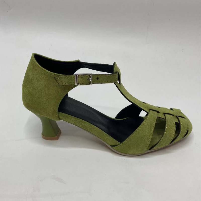 Women's Green Suede Kitten Hee - Kitten Heel Women review and price