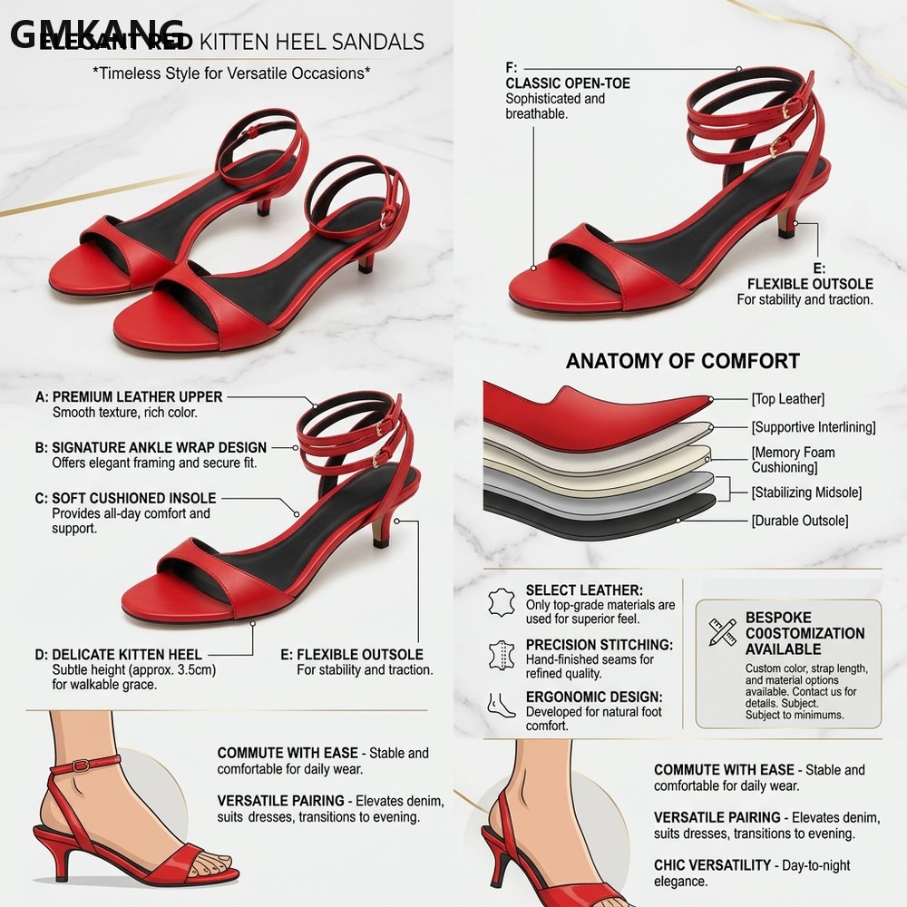 GMKANG Women's Kitten Heel San - Kitten Heel Women review and price