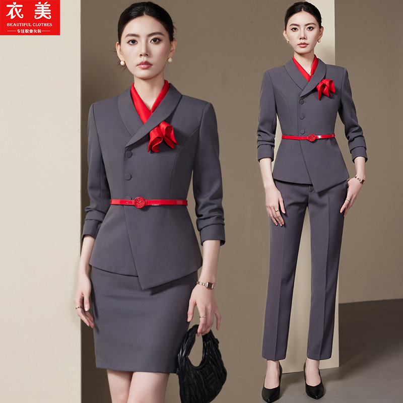 Gray Women's Suit Set2025New F - Women'S Formal Wear Stores review and price