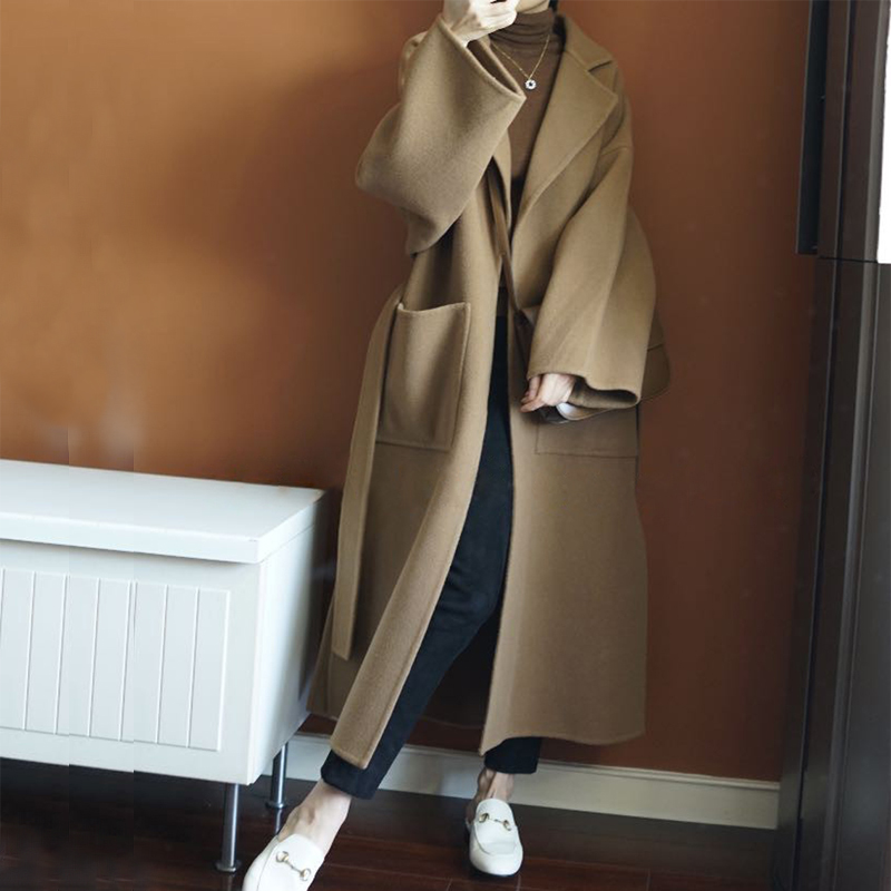 Elegant Women's Long Coat 100% - Women Formal Wear Coat review and price