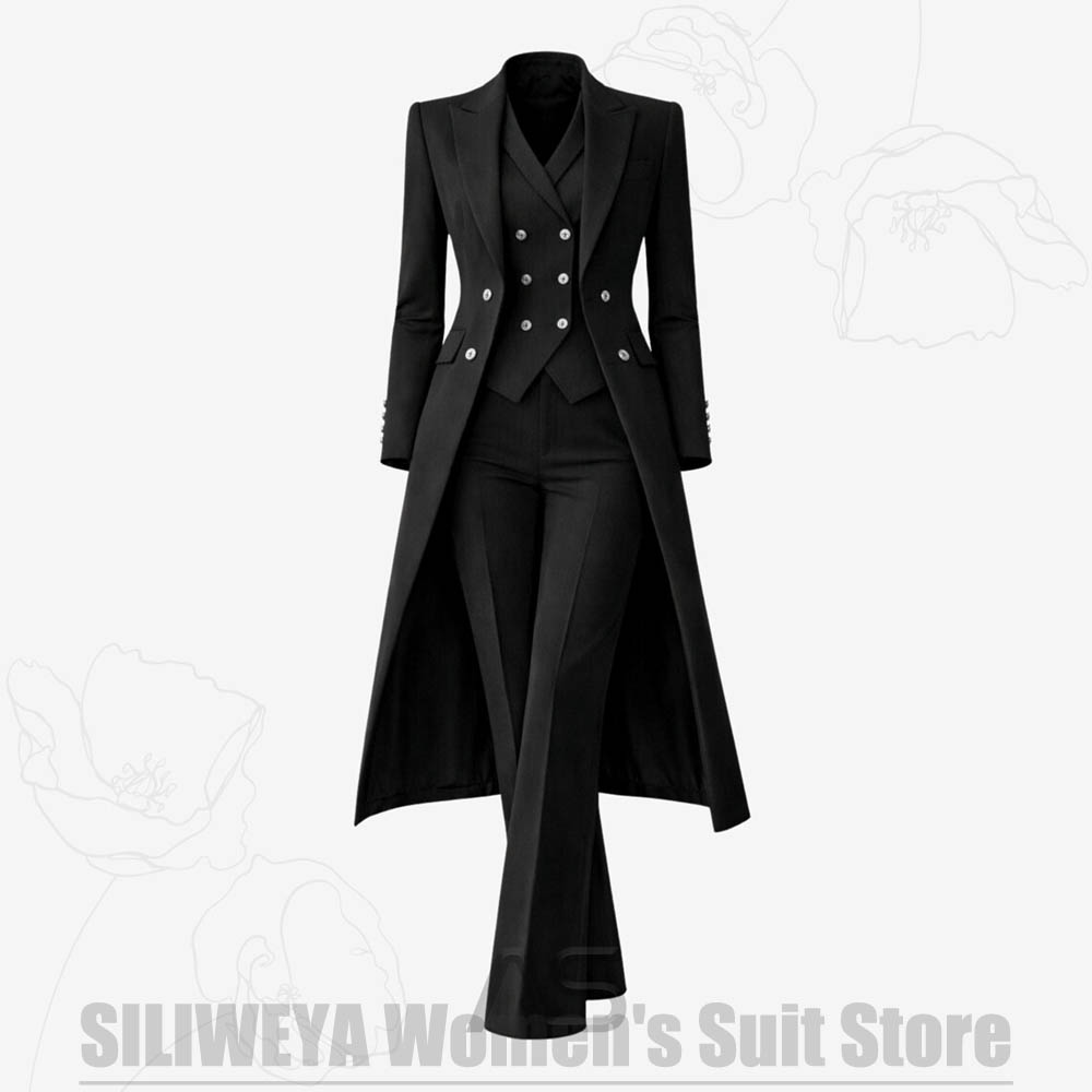 Women's Suit 3 Piece Double Br - Women Formal Wear Coat review and price