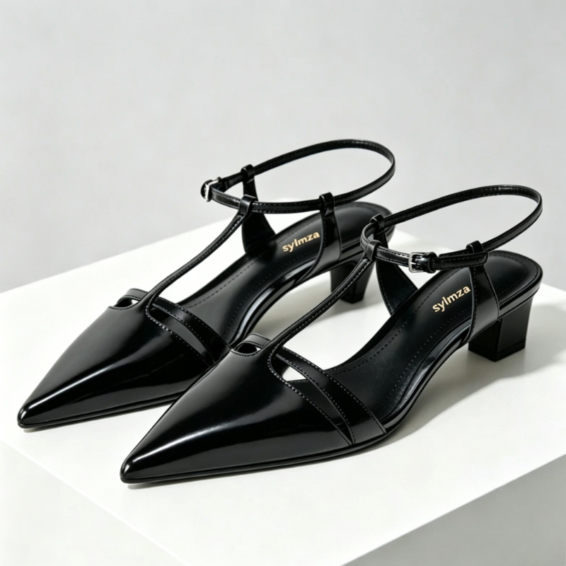 Patent Leather Kitten Heel Wom - Kitten Heel Women review and price