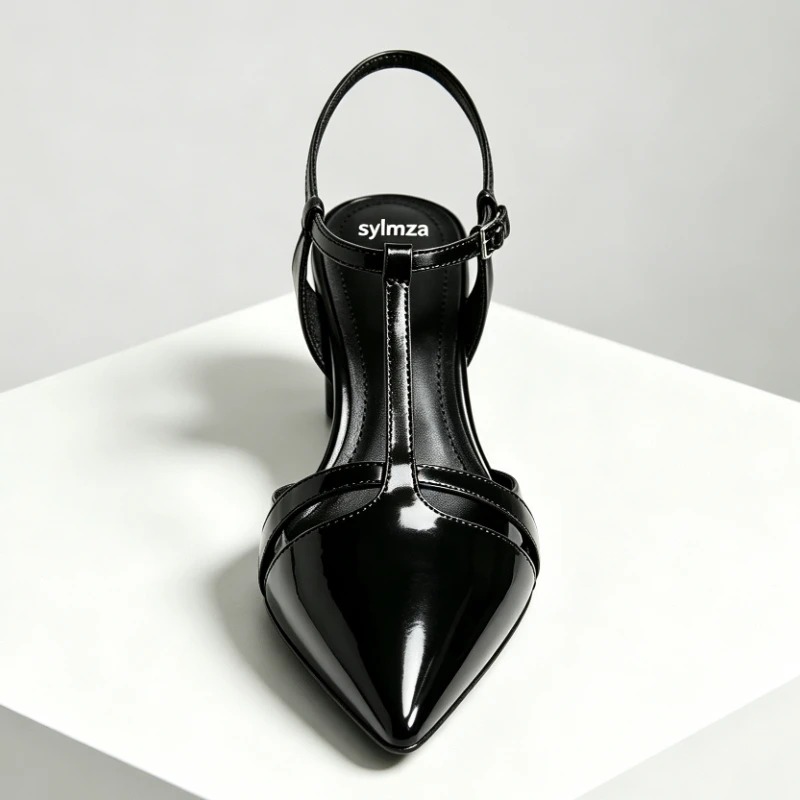 Patent Leather Kitten Heel Wom - Kitten Heel Women review and price