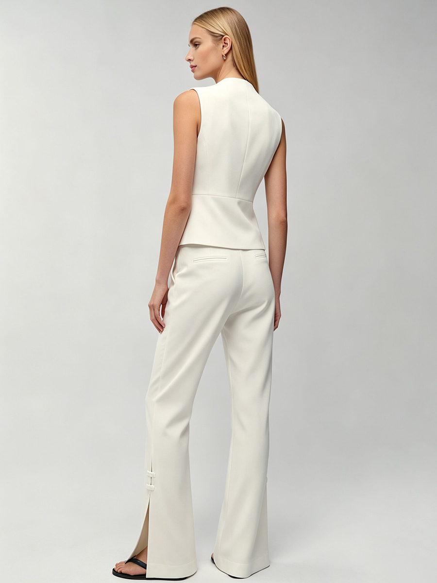 LIMO Women White Chinese Frog  - Women'S Formal Wear Suit review and price