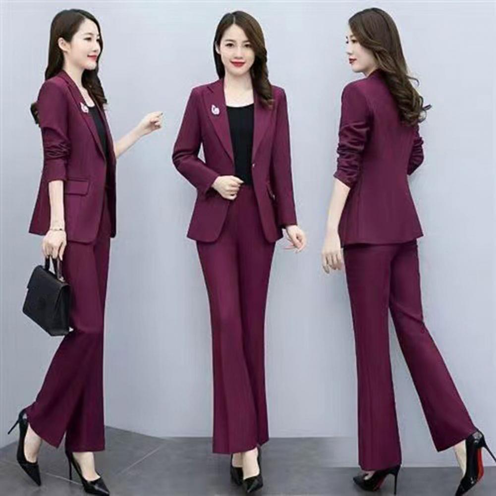 2 Pcs/Set Lady Formal Coat Pan - Women'S Formal Wear Suit review and price