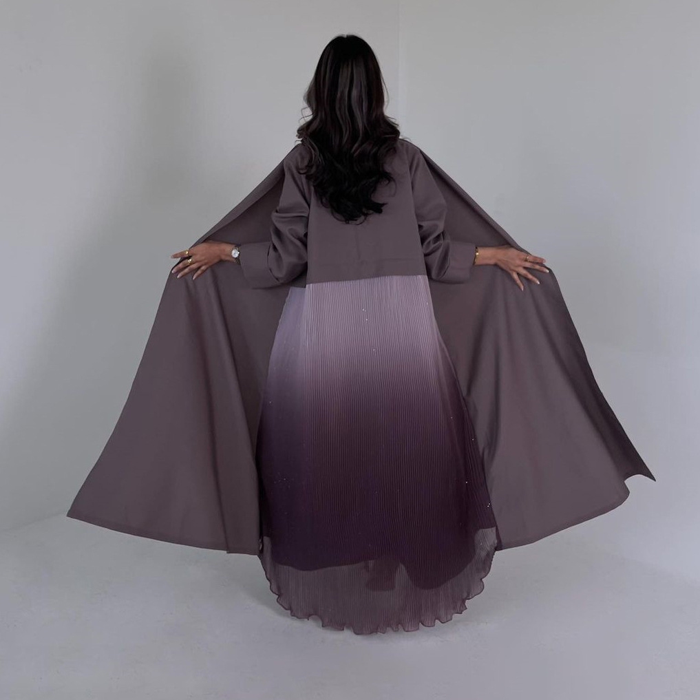 Muslim Women Pleated Abaya Dre - Women Formal Wear Stitching review and price